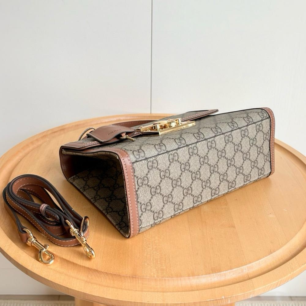 Gucci Padlock Small Top Handle Bag - Image 4