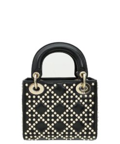 Alternative view of Lady Dior Mini Pearl Embellished Bag