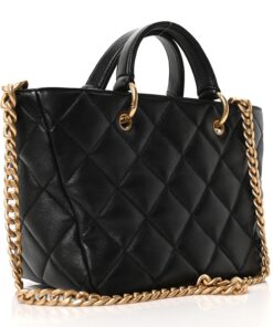 Alternative view of Chanel Quilted CC Chain Tote Bag