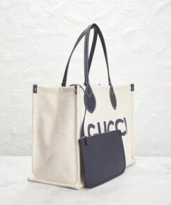 Alternative view of Gucci Large Canvas Tote Bag