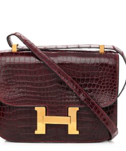 Hermès Constance 24 Crocodile Shoulder Bag