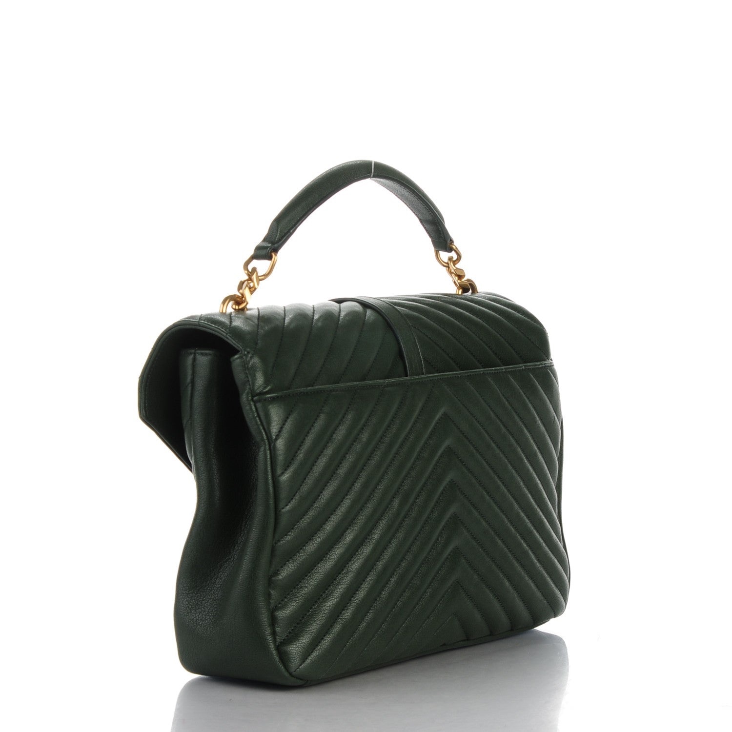 Saint Laurent College Large Top Handle Bag - Image 2